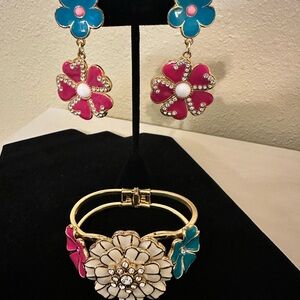 Super CUTE new, never worn Park Lane bracelet & earring set